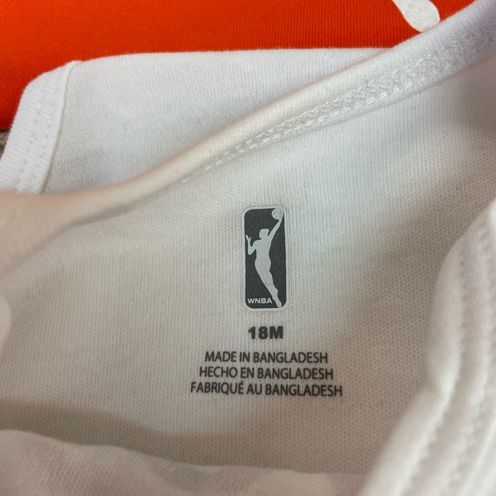 WNBA Indiana Fever (2) infant onesies - Picture 2 of 4